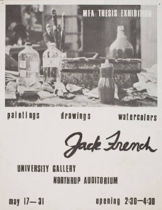 MFA Thesis Exhibition: Jack French