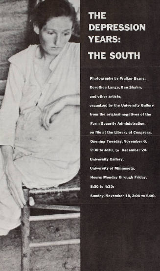 poster for The Depression Years: The South