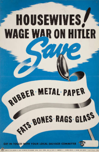 Housewives! Wage War On Hitler