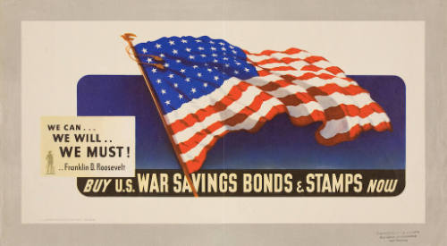 Buy U.S. War Savings Bonds & Stamps Now