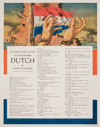 An Open Letter to the Unconquerable Dutch