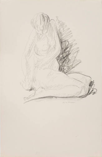 Seated Female Nude