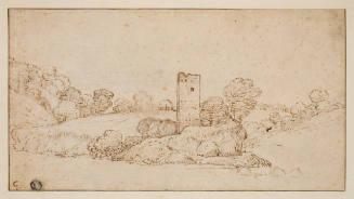 Landscape with Ruined Tower