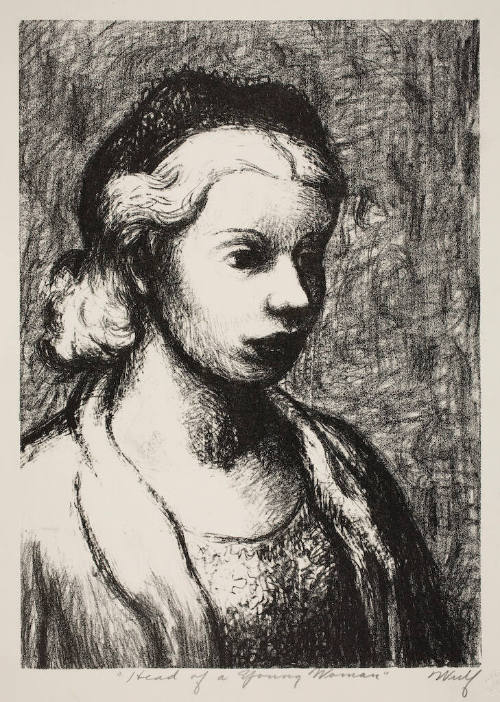 Head of a Young Woman