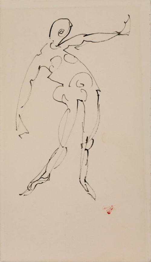 Standing Female Nude