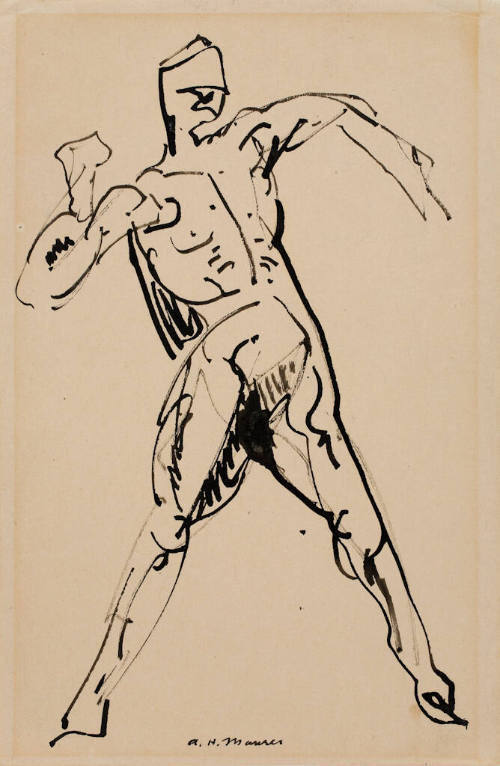 Standing Male Nude