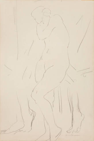 Standing Female Nude