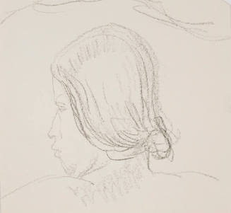 Untitled (head of a girl)