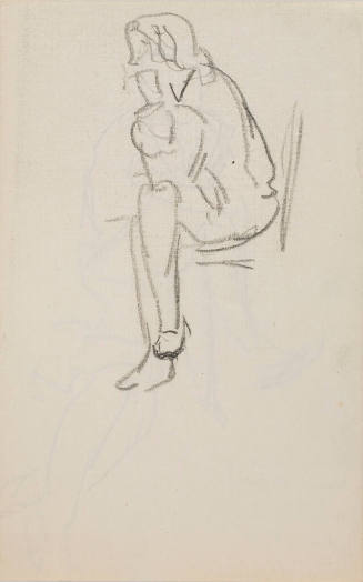 Untitled (Seated Girl)