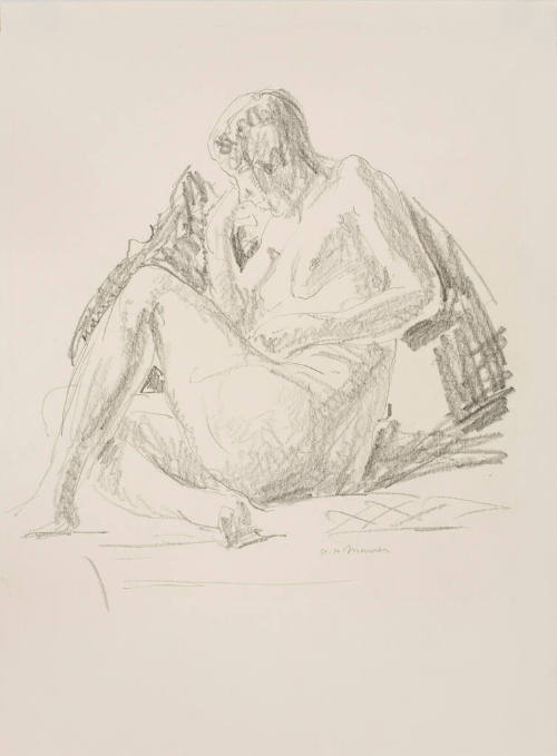 Seated Female Nude