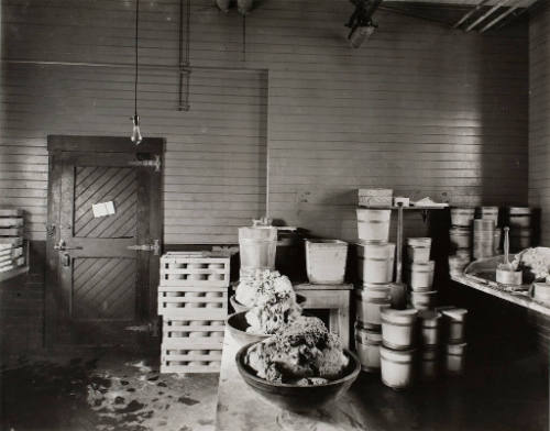 Packing Butter, Brigham's Creamery, Brattle Square, Cambridge