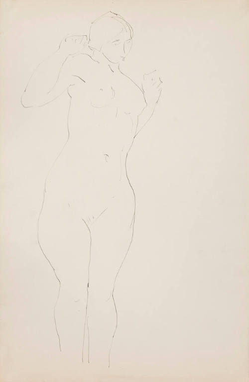 Standing Female Nude