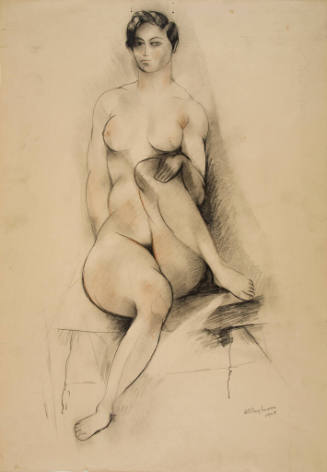 Seated Female Nude