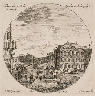 View of Venice (The Rialto Bridge and the Prison)