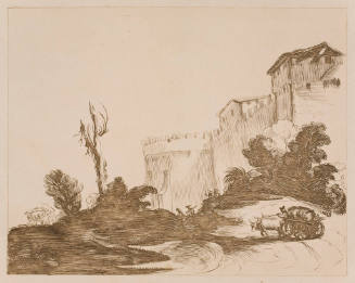 Landscape with Town Walls