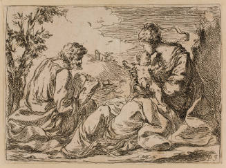 The Holy Family in a Landscape