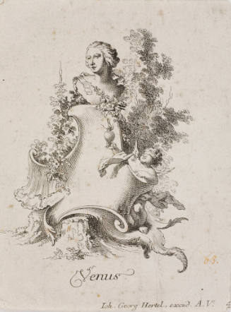 Design for a Cartouche (after Boucher?)