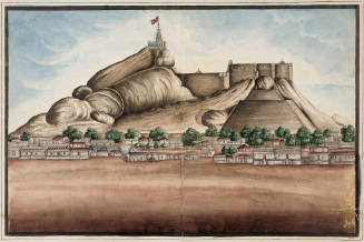 View of a Fort and City in India