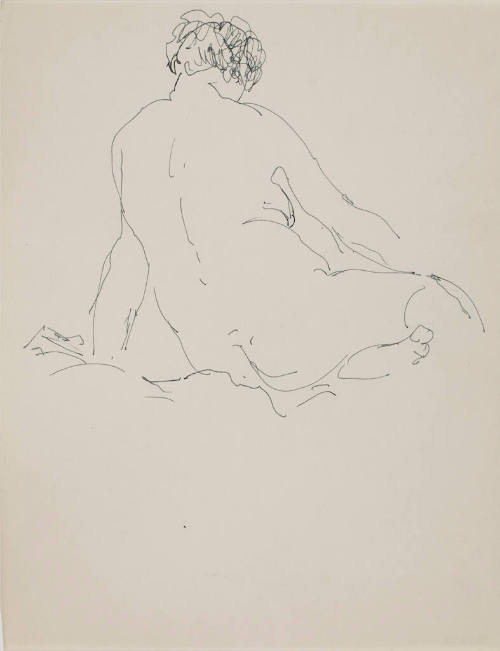 unititled (seated nude)