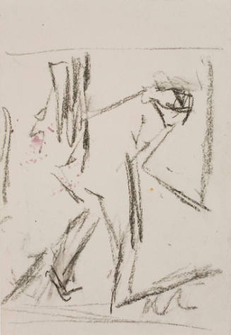 Untitled (Bending Female Nude)