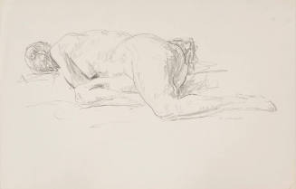 Untitled (Reclining Female Nude)