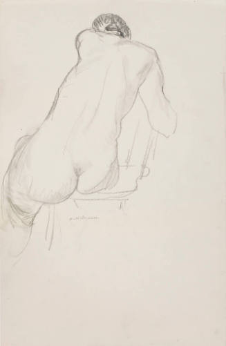 Untitled (Nude Seated in Chair)