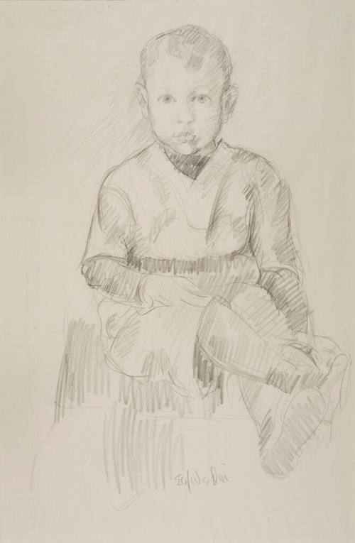 Seated Boy (Winslow Wedin)