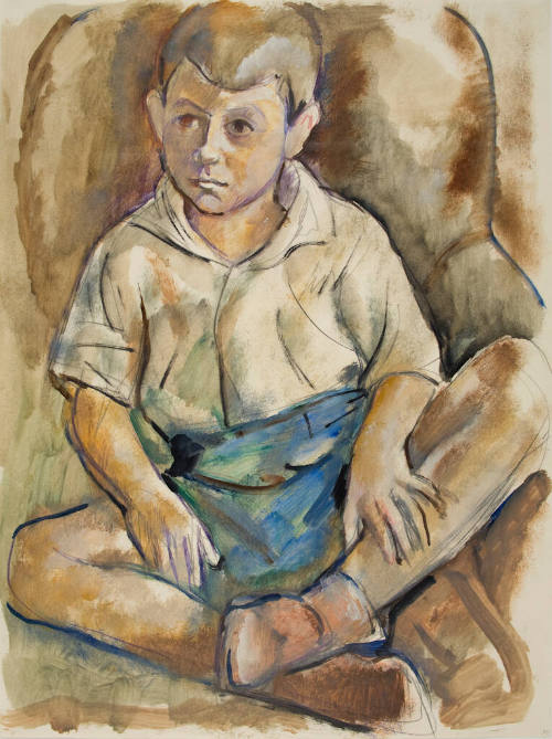 untitled (Boy in Armchair)