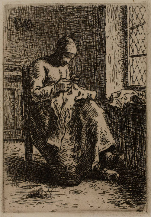 La Couseuse (Woman sewing)