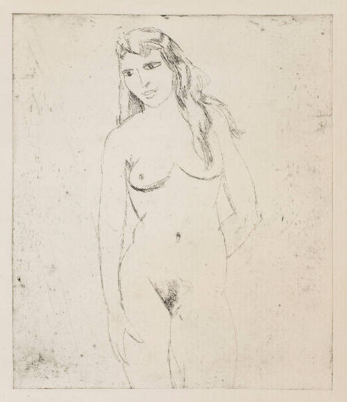 Standing Female Nude