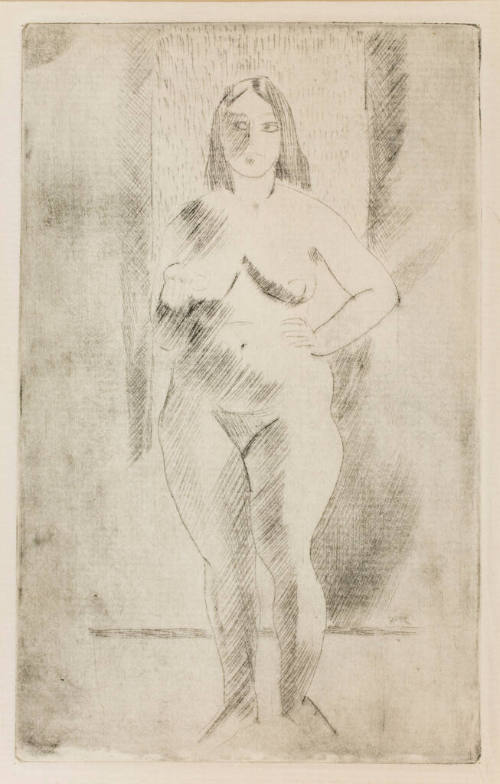 Standing Female Nude