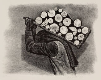 Man with Logs